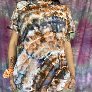 Fall Inspired Tie Dye Shirt